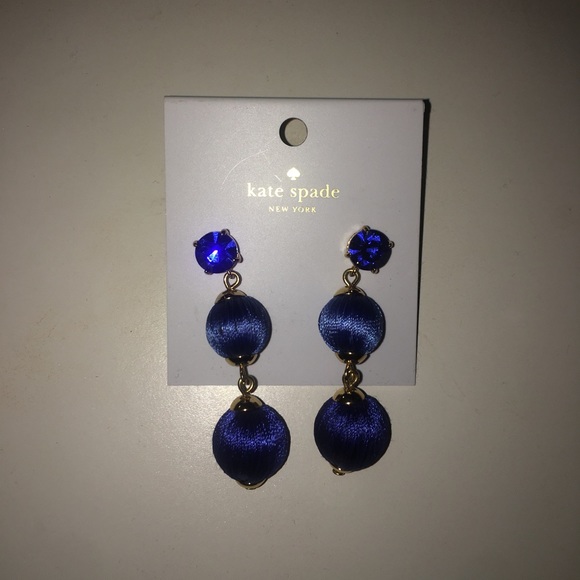 kate spade Jewelry - never worn kate spade ear rings